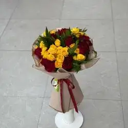 Yellow and  Red Bouquet