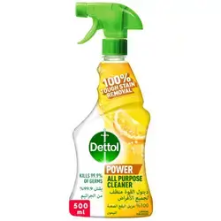 Dettol Lemon Scent All Purpose Cleaner Spray Bottle 500ml