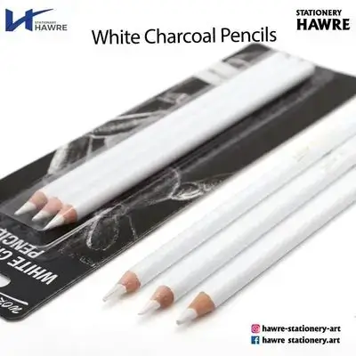 WHITE CHARCOAL PENCIL-Bianyo