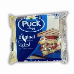Puck Plain Sliced Cheese 200 gm