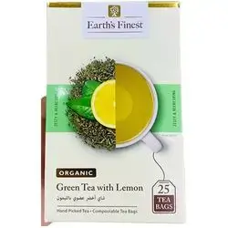 Earth's Finest G/tea Lemon1.5gx25