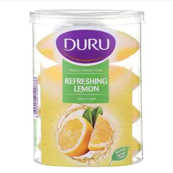 Duru Refreshing Lemon Beauty Soap 4 x 100g= 400g