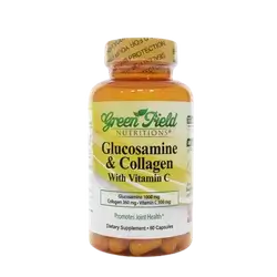Glucosamine & Collagen with Vitamin C 60 Capsules _ Green Field