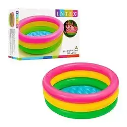 Intex Sunset Glow Baby Pool 61 Cm * 22 Cm Age 1-3