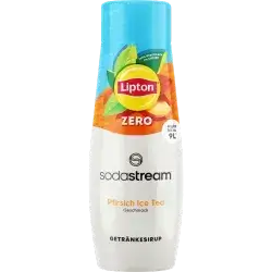 Lipton Peach Ice Tea Zero Sugar Syrup For SodaStream - 440 ml