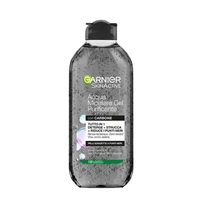 Skin Active Micellar Purifying Jelly Water with Carbon 400ml _ GARNIeR