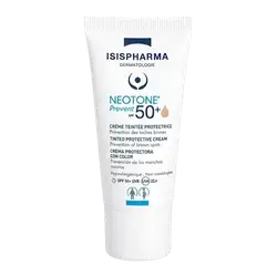 NEOTONE Prevent SPF50+ Mineral Light Tinted Protective Cream 30ml _ ISISPHARMA
