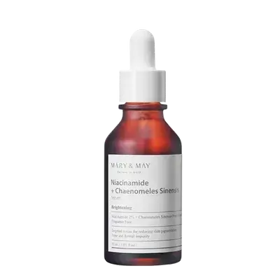 Niacinamide+ Chaenomeles Sinensis Serum Brightening 30ml _ MARY & MAY