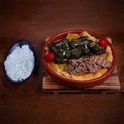 Stuffed Grape Leaves with Meat