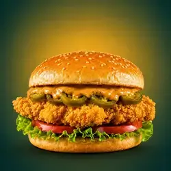 Dragon crunch burger(spicy)