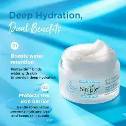 simple skin quench sleeping cream