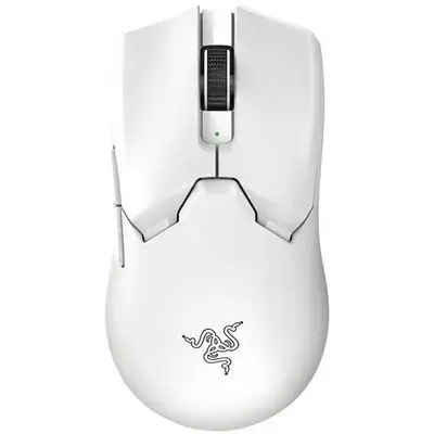 Razer Viper V2 Pro HyperSpeed Wireless Gaming Mouse: 59g Ultra-Lightweight - Optical Switches Gen-3-30K Optical Sensor - On-Mouse DPI Controls - 90hr Battery - USB Type C Cable Included - White (open box)