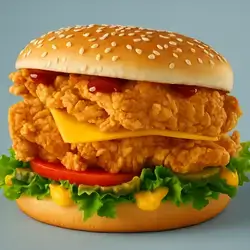  Burger Crispy double 
