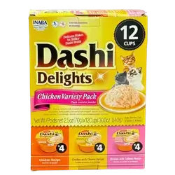 Inaba Dashi Delights – Assorted Chicken Wet Cat Food