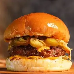Jalapeno Burger With Fries