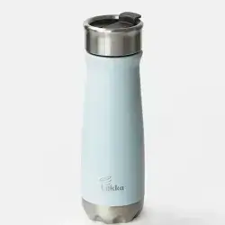 Lykka Vacuum Insulated Travel Mug – Snowy Blue, 630 ml