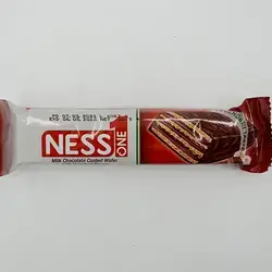 Ness One Hazelnut Cream Wafer Covered With Chocolate & Milk 30G