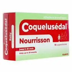 Coquelusédal Baby Suppositories (under 30 Months)