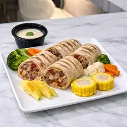 Fit Double Chicken Tikka Wrap