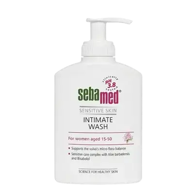 Sensitive Skin Intimate Wash for Women Aged 15-50 200ml _ Sebamed