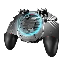 MEMO AK77 6 Fingers Toy Trigger Phone Cooler Fan Arms Control Arms Video Games L1 R1 Shooter Shooter Operate Fire Joystick Gamepad for IOS Android