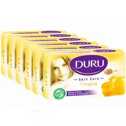 Duru skin care Soap with honey extract 65g x 6