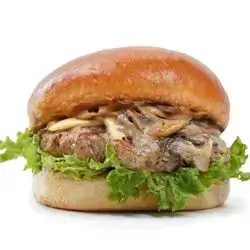 Mushroom Meat Burger