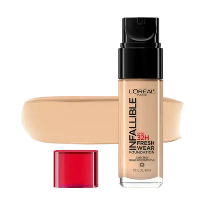 INFALLIBLE Up To 32H Fresh Wear Foundation + Vitamin C SPF25 450 ROSE BEIGE 30ml _ L'OREAL PARIS