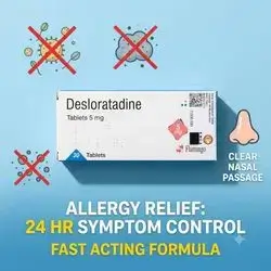 Desloratadine 5mg Flamingo 30 Tablets