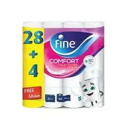 Fine Toilet Comfort 1 x (28 + 4 Rolls Free)