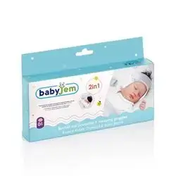 baby Jem 2in1 0+m Bucket ear protector & sleeping goggles
