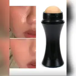 Oil-Absorbing Volcano Face Roller, 1pc Portable And Reusable Anti-Oil Facial Tool