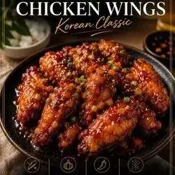 Korean Sweet And Sour Chicken Wings