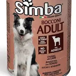 Simba Dog Chunks with Lamb 415 g