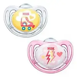 NUK silicon freestyle 0-6m - 2 pcs
