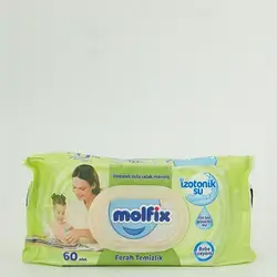 Molfix Isotonic Water Baby Wipes 60 Pcs