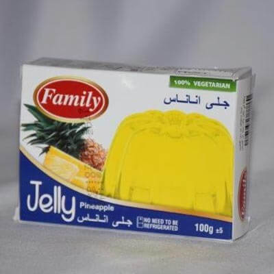 Family Jelly Pineapple 100g