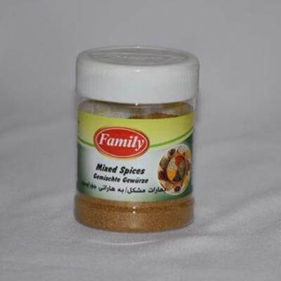 Family Plastic Mixed Spices 100g