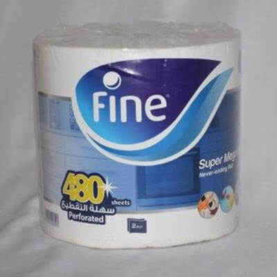 Fine Kitchen Roll 480 Sheet