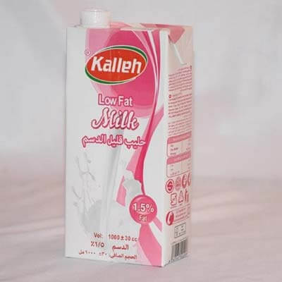 Kalleh Uht Low Fat Milk 1.5% 1l