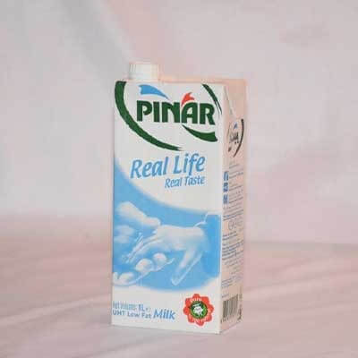 Pinar Uht 50%fat Milk 1l