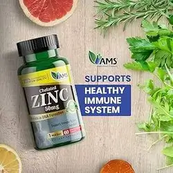 Zinc 50mg 60 tablet (AMS)