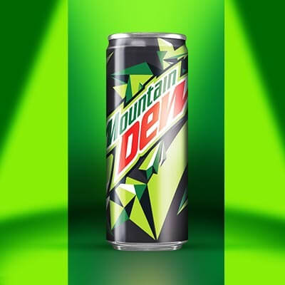 Mountain Dew Cans - 250 ml (Pack of 6)