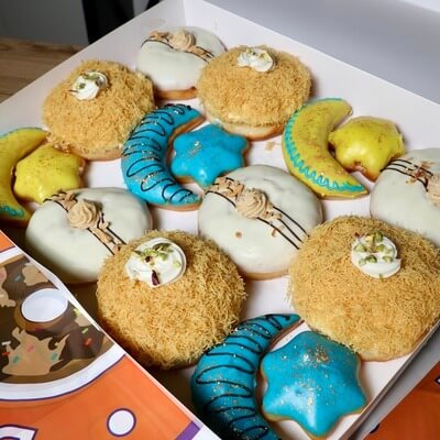 Box of dozen mix of Ramadan/EID  donuts