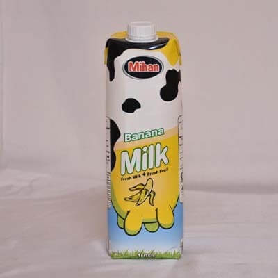 Mihan Flavored Banana Milk 1l