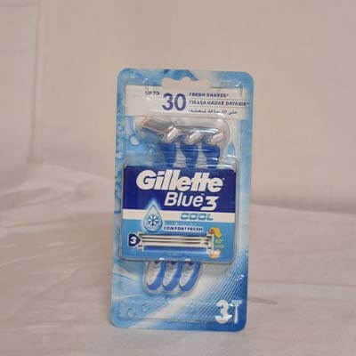 Gillette Blue3 Dis Razor Cool 3pcs