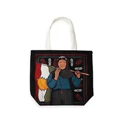 Old Lady Tote Bag