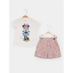 Mn22052- Minnie Girl'S Set 2Pcs