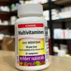 multivitamins webber naturals 30tab