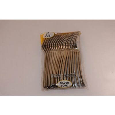Best Pack Fork Silver Lux 20pcs
